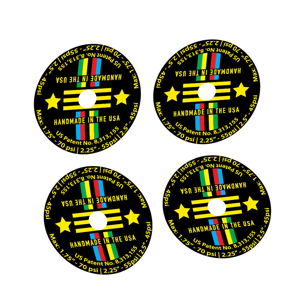 Stickers Enve Valve compatibles Autocollants roues VTT 29"