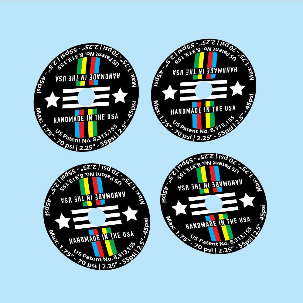 Stickers Enve Valve compatibles Autocollants roues VTT 29"
