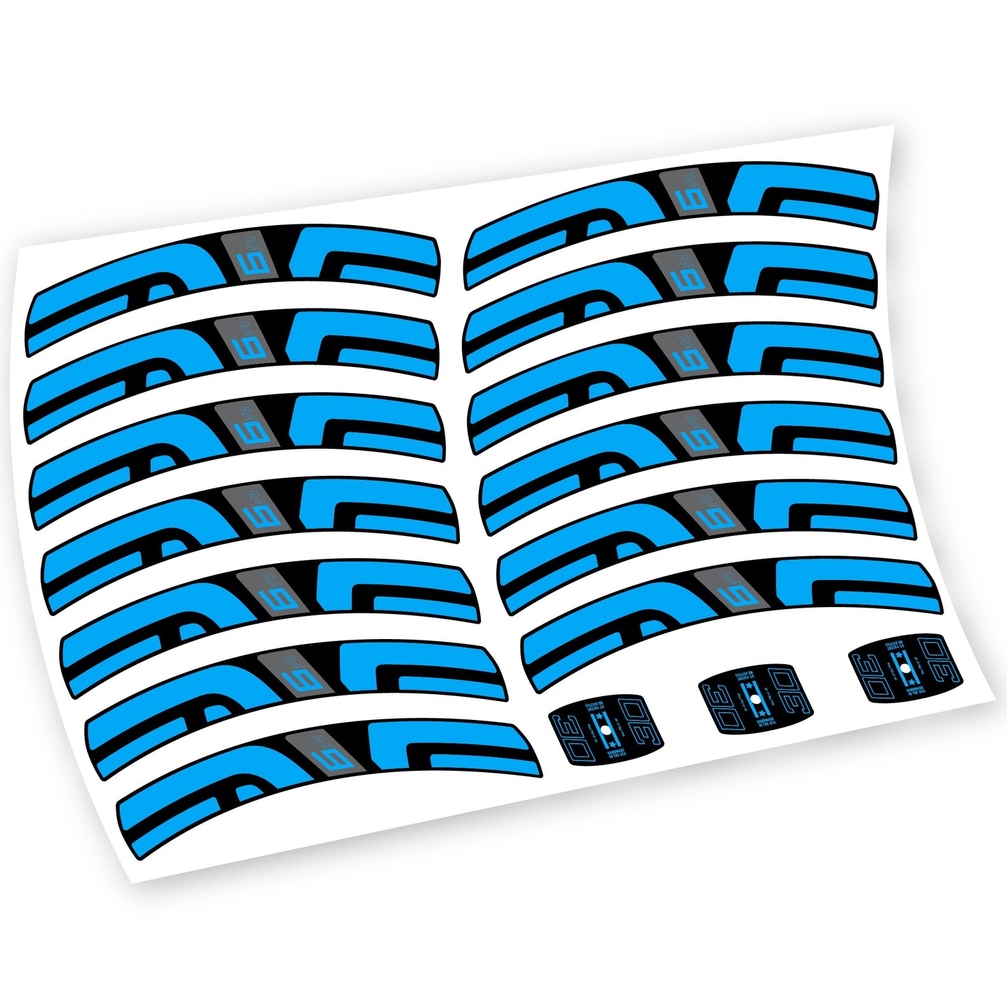 Stickers Enve M9 M930 compatibles Autocollants roues VTT