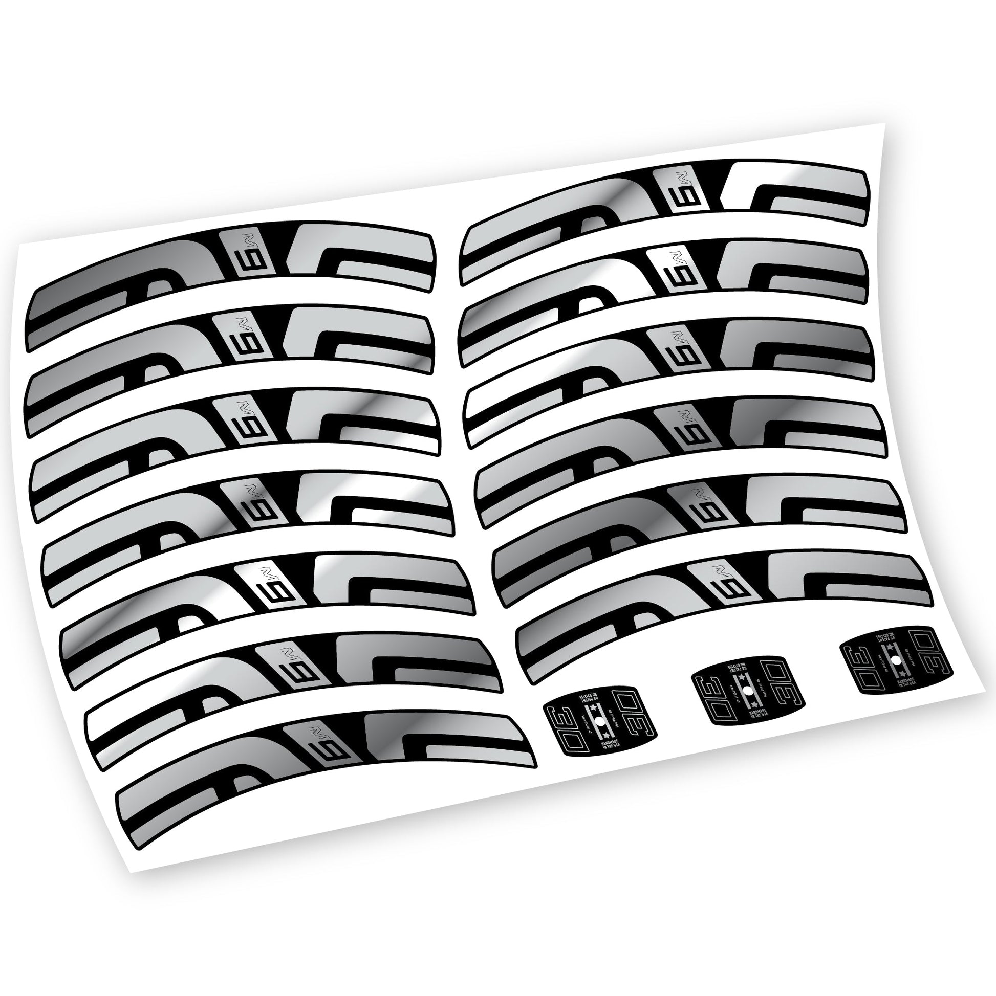 Stickers Enve M9 M930 compatibles Autocollants roues VTT