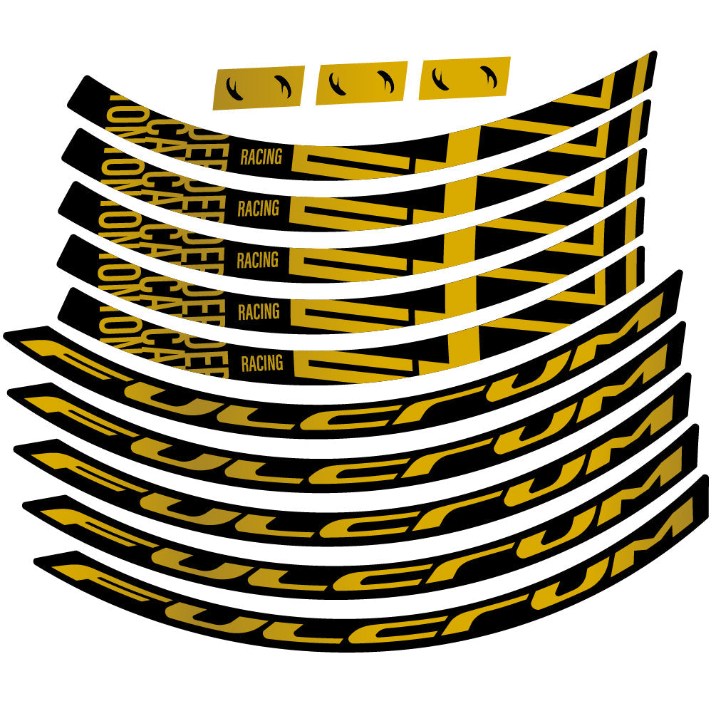 Stickers Fulcrum Racing 700 db compatibles Autocollants roues 29"