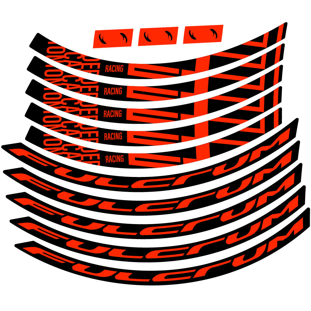 Stickers Fulcrum Racing 700 db compatibles Autocollants roues 29"