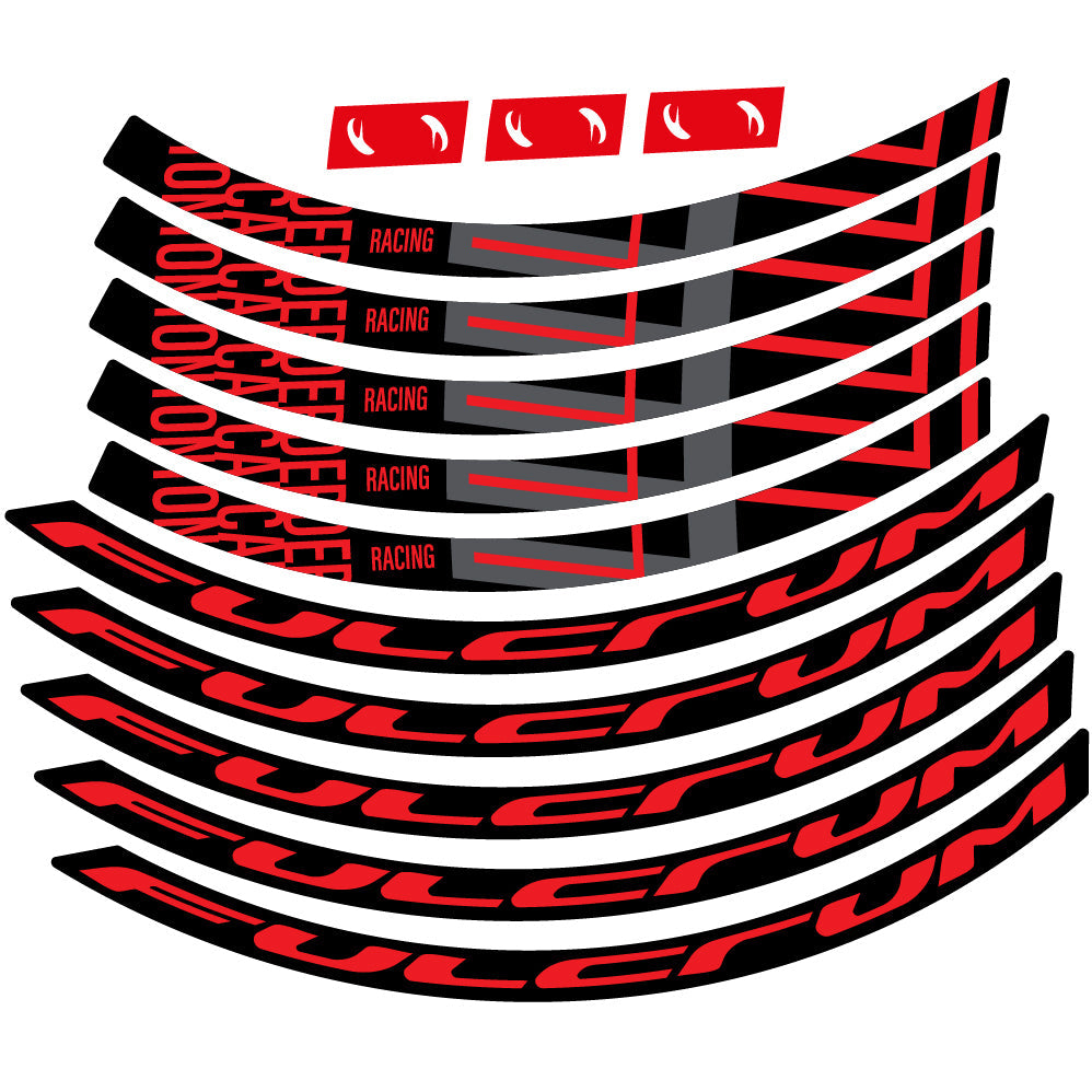 Stickers Fulcrum Racing 700 db compatibles Autocollants roues 29"