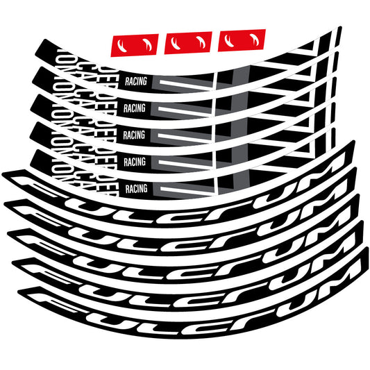 Stickers Fulcrum Racing 700 db compatibles Autocollants roues 29"