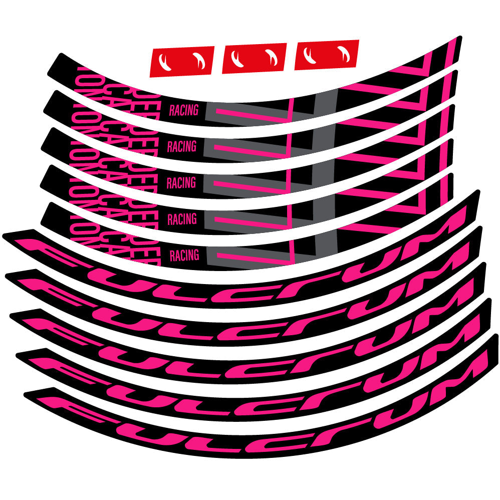 Stickers Fulcrum Racing 700 db compatibles Autocollants roues 29"