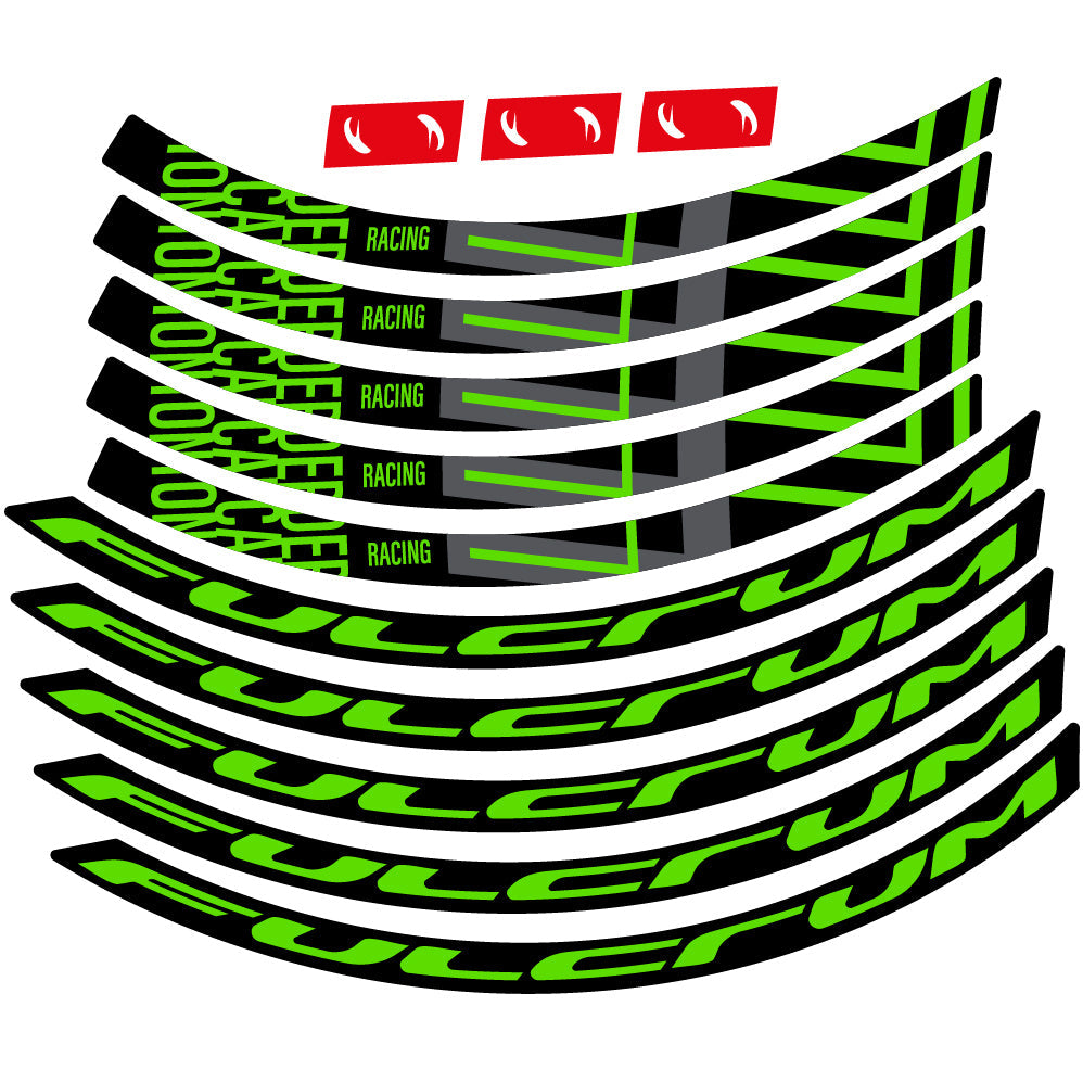 Stickers Fulcrum Racing 700 db compatibles Autocollants roues 29"