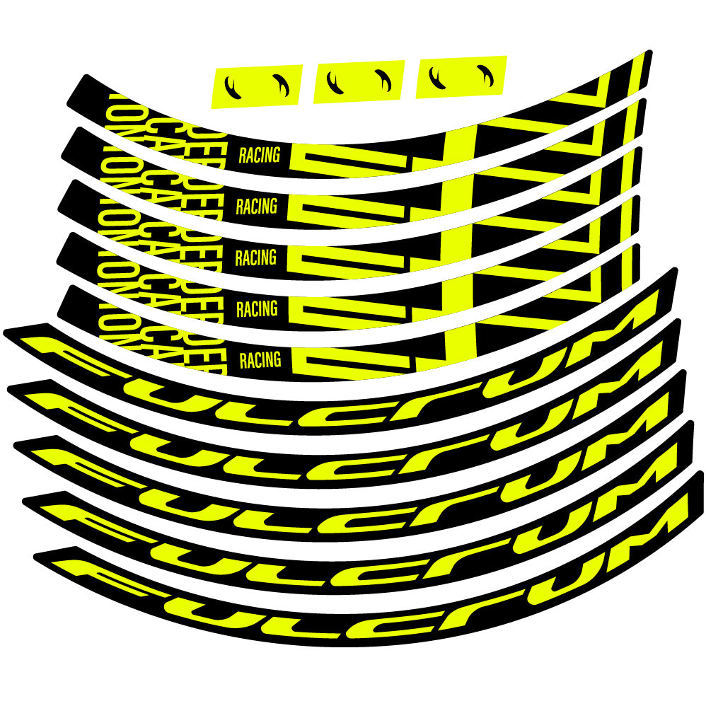 Stickers Fulcrum Racing 700 db compatibles Autocollants roues 29"