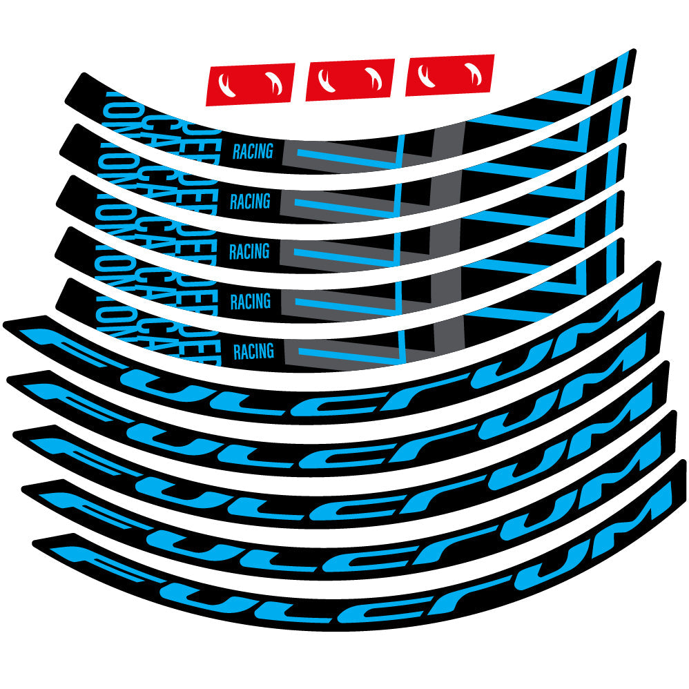 Stickers Fulcrum Racing 700 db compatibles Autocollants roues 29"
