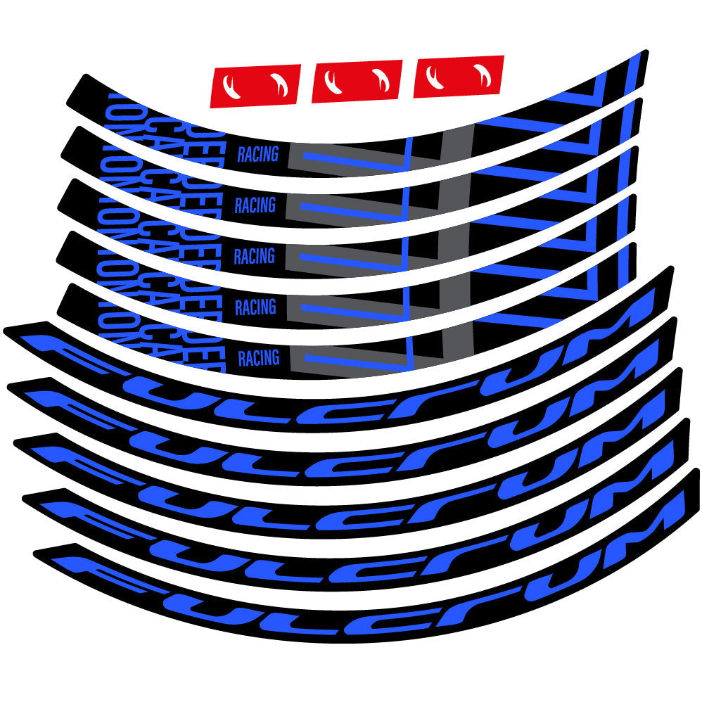 Stickers Fulcrum Racing 700 db compatibles Autocollants roues 29"