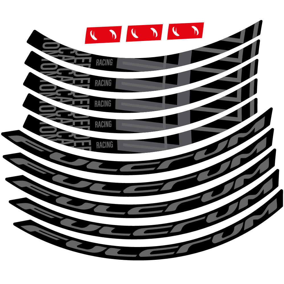 Stickers Fulcrum Racing 700 db compatibles Autocollants roues 29"