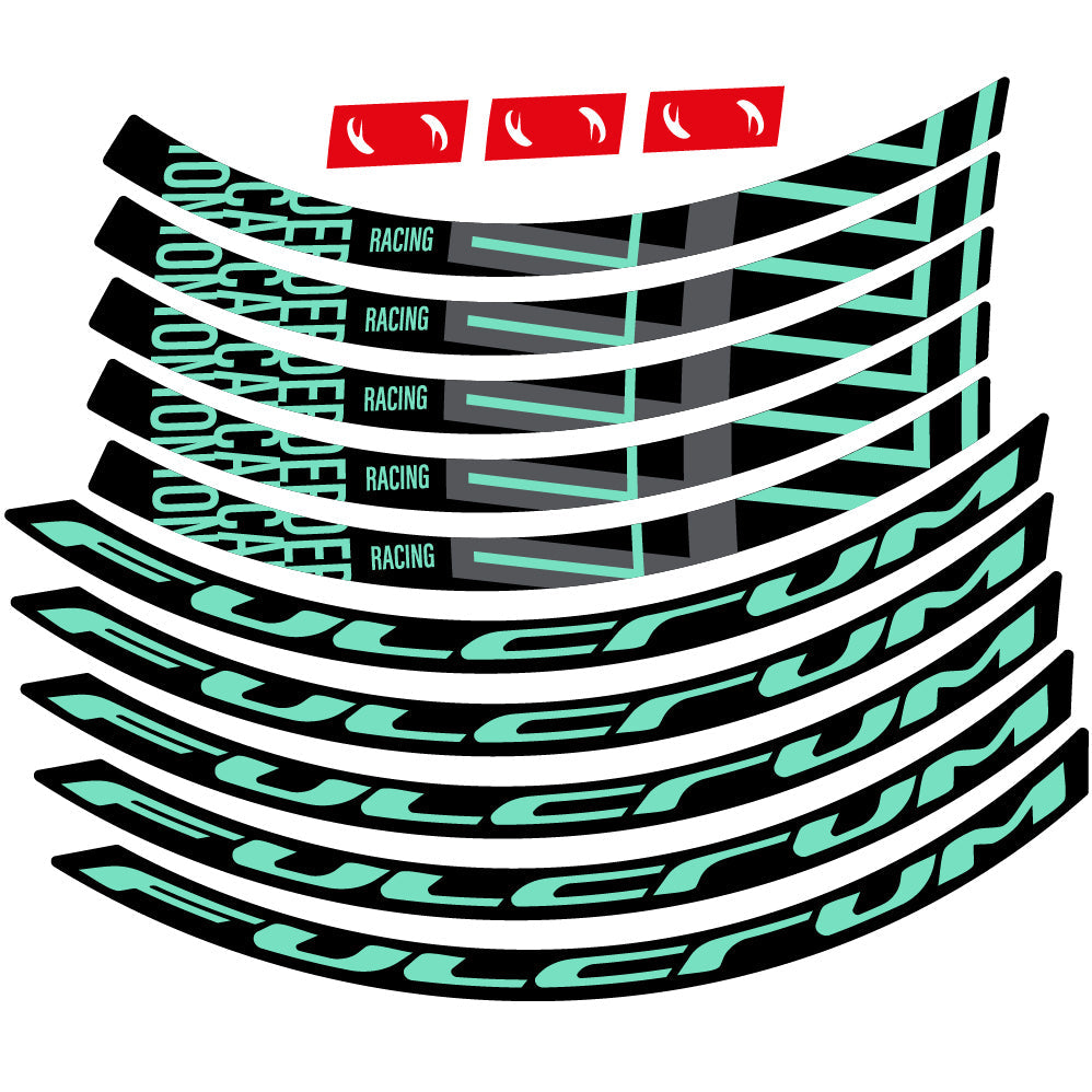 Stickers Fulcrum Racing 700 db compatibles Autocollants roues 29"