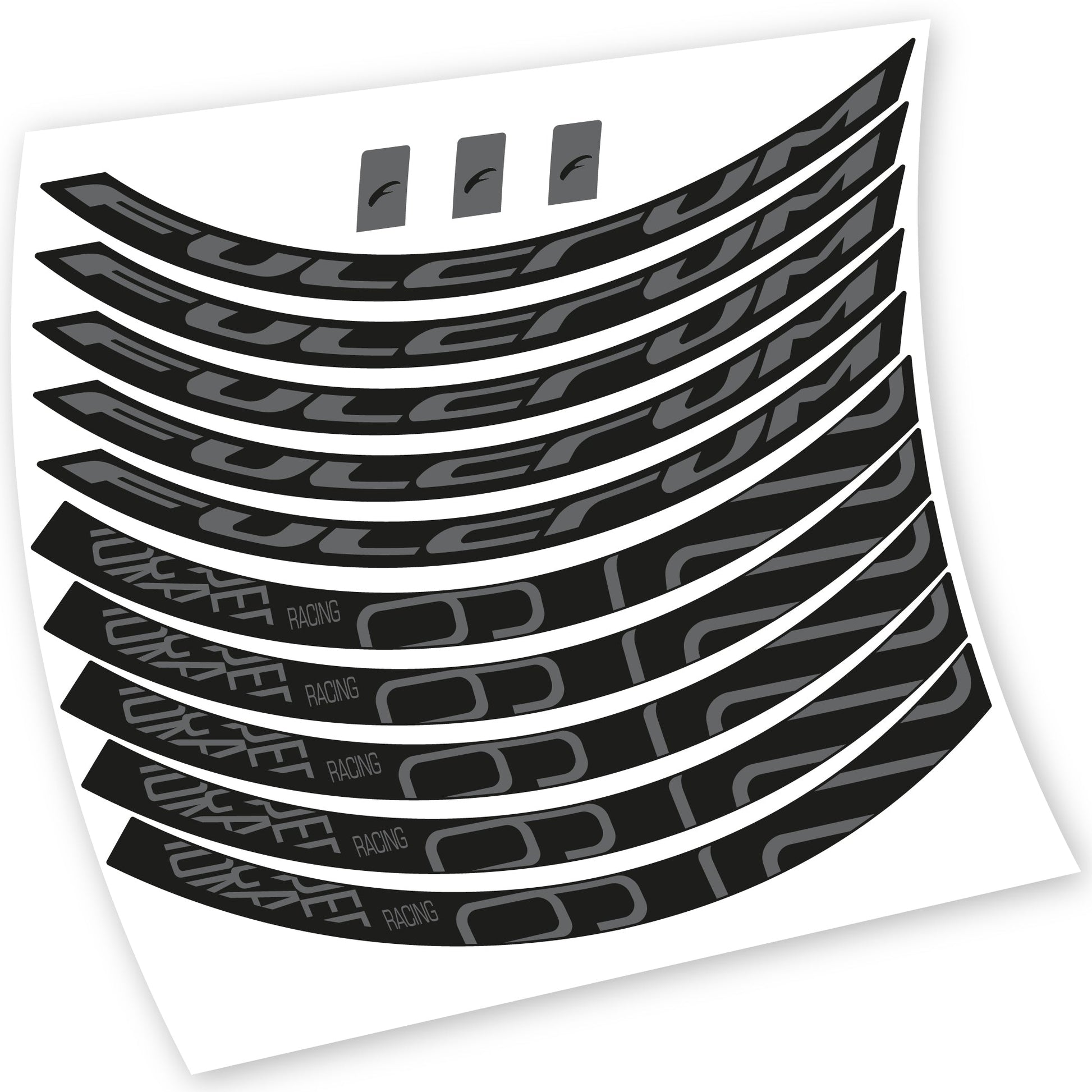 Stickers Fulcrum Racing 6 compatibles Autocollants roues VTT