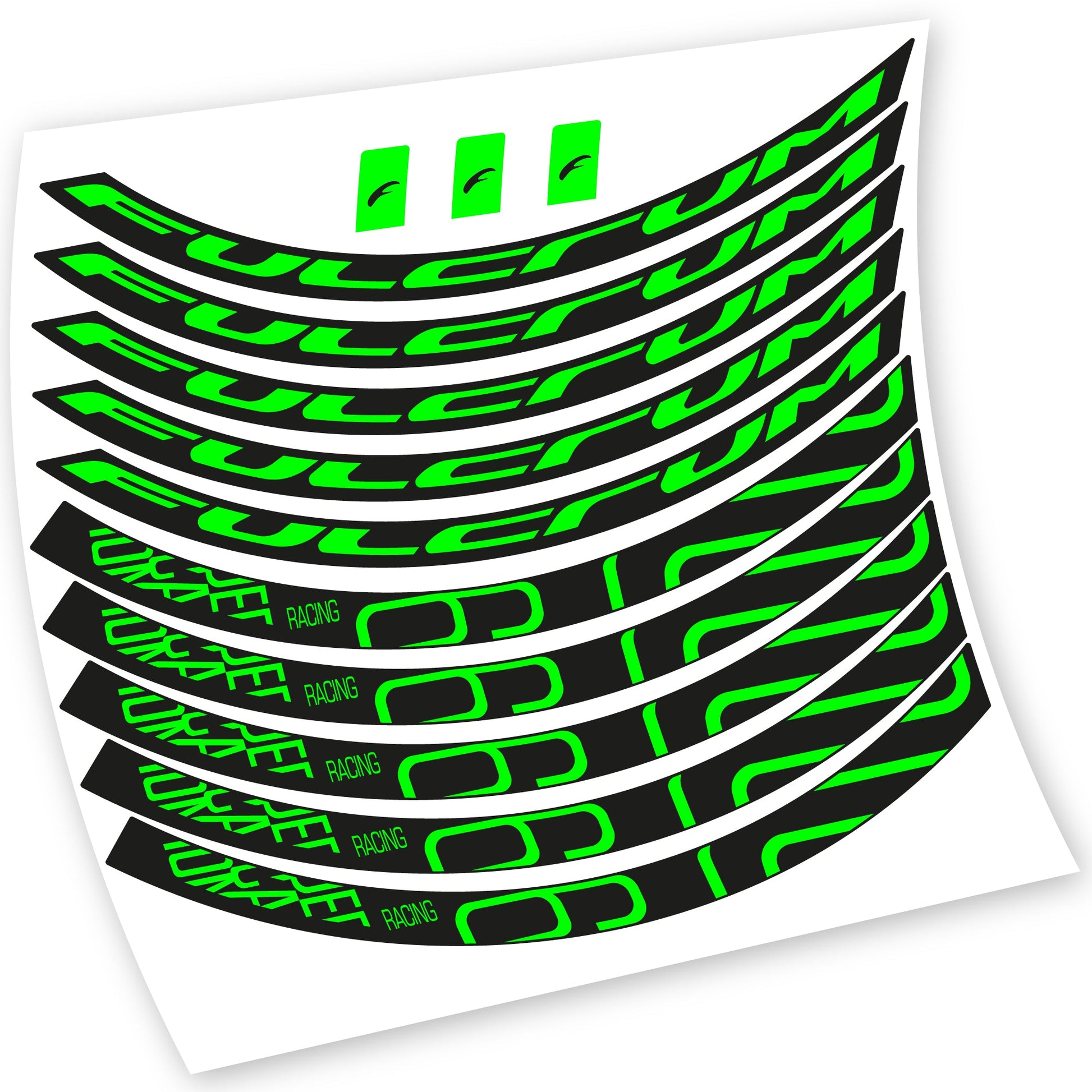 Stickers Fulcrum Racing 6 compatibles Autocollants roues VTT