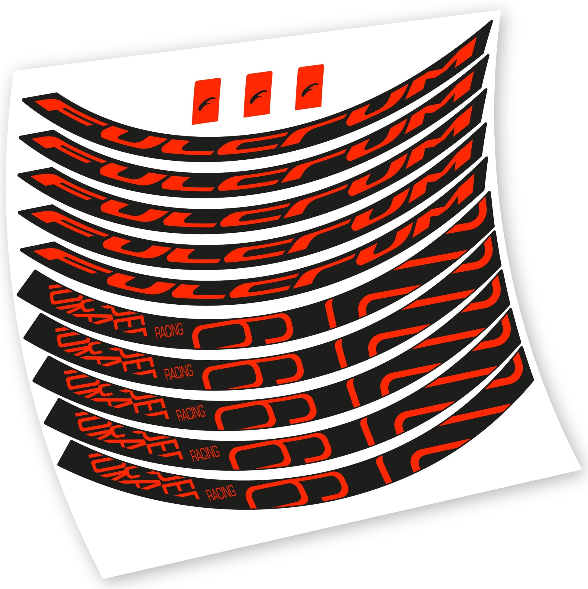 Stickers Fulcrum Racing 6 compatibles Autocollants roues VTT