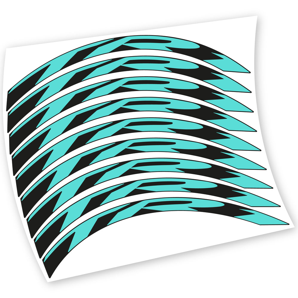 Stickers Giant TR1 compatibles Autocollants roues VTT