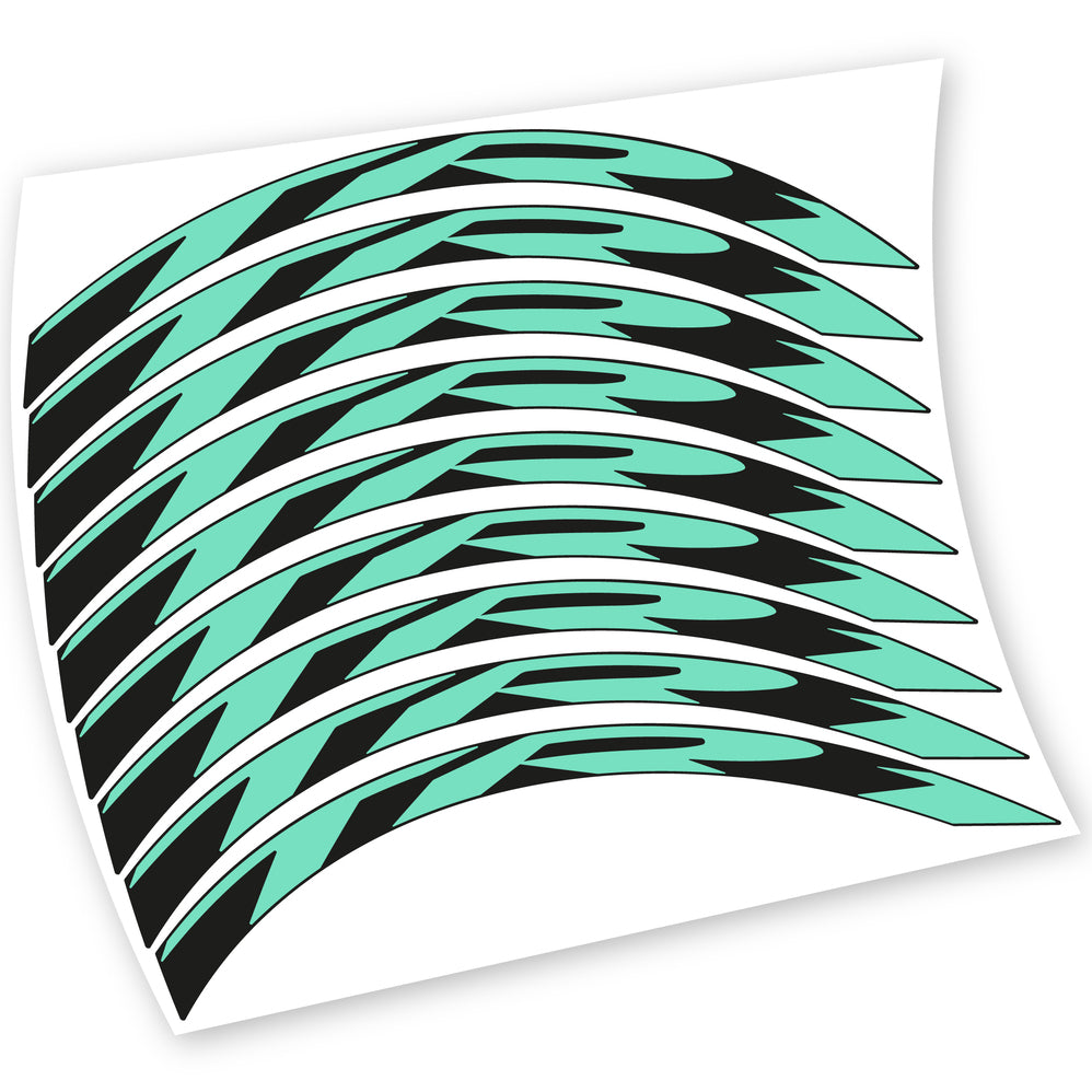 Stickers Giant TR1 compatibles Autocollants roues VTT