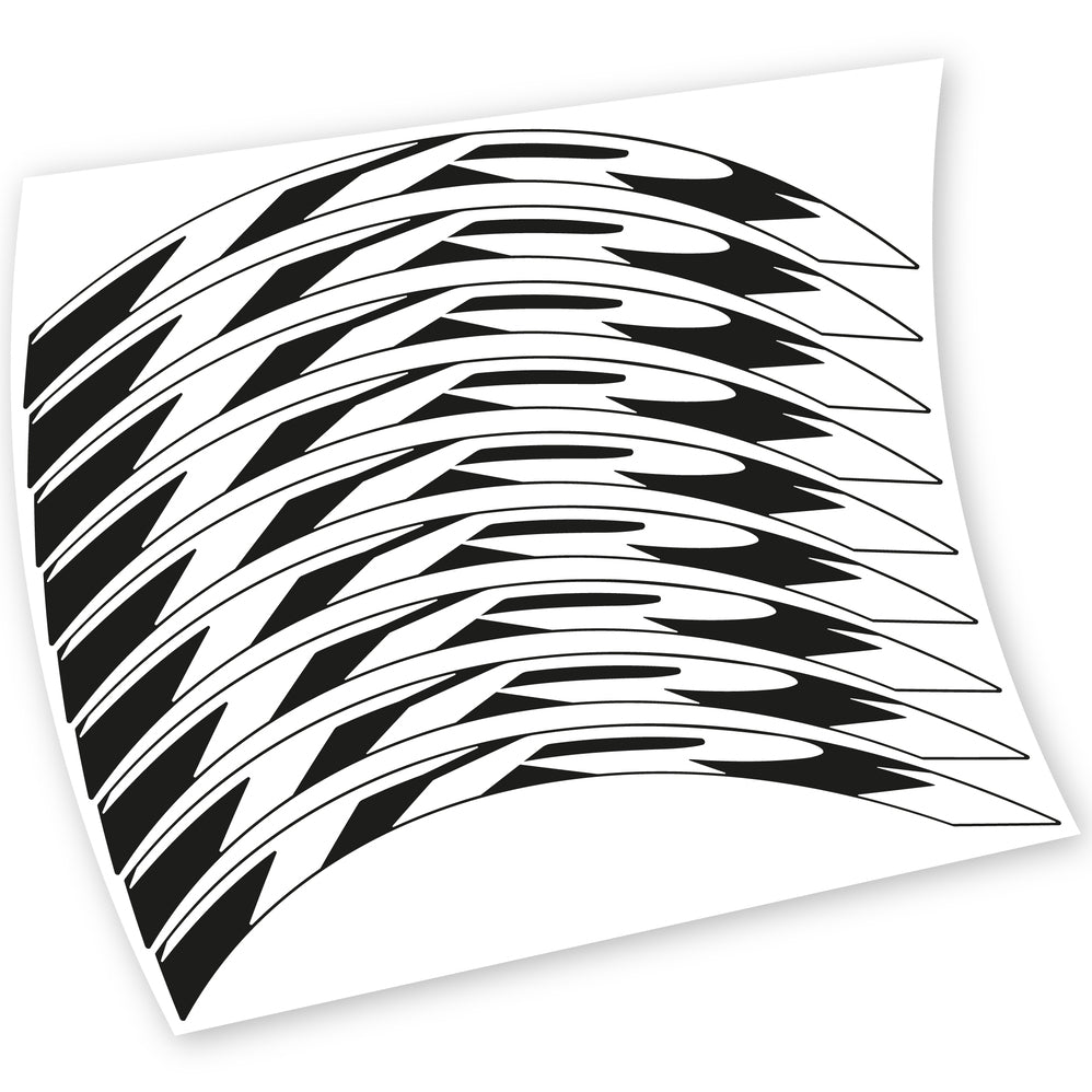 Stickers Giant TR1 compatibles Autocollants roues VTT