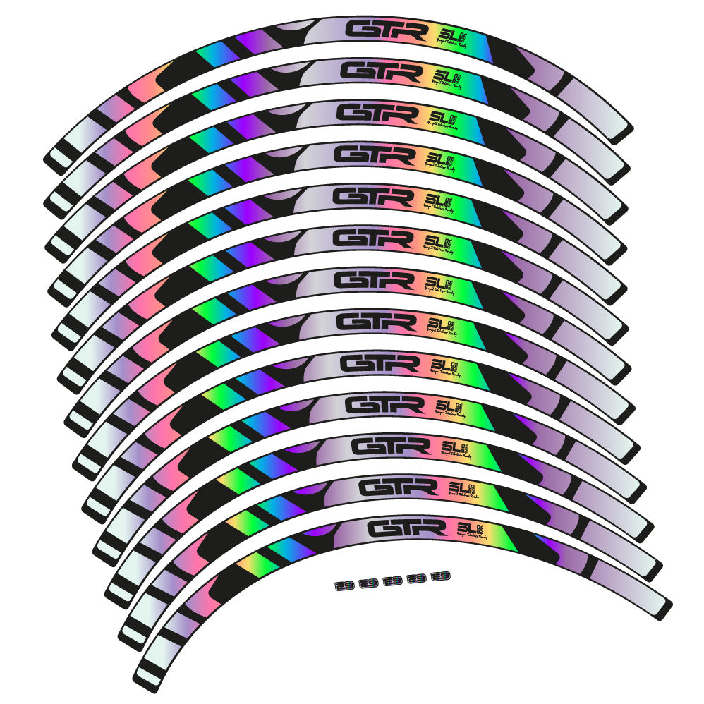 Stickers Gurpil GTR Tubeless Ready SL20 Boost compatibles Autocollants roues VTT 29"
