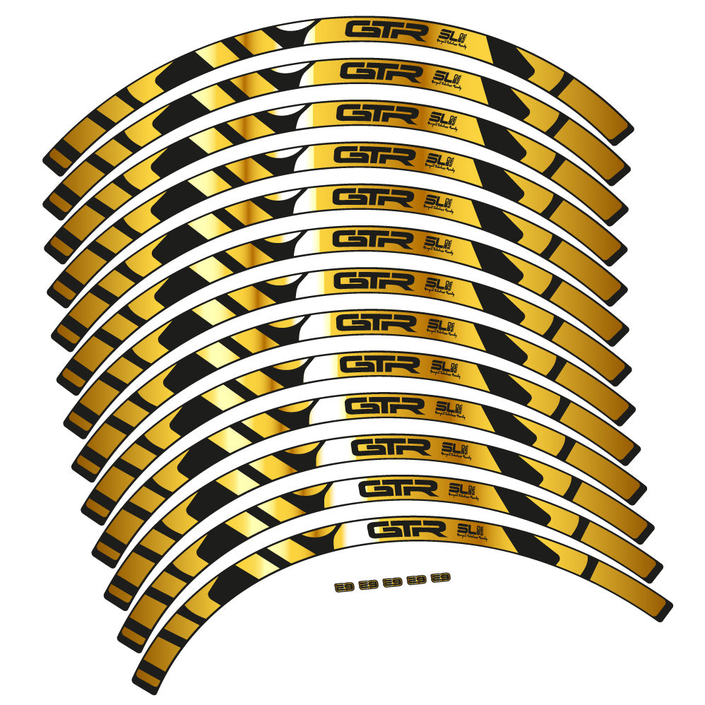 Stickers Gurpil GTR Tubeless Ready SL20 Boost compatibles Autocollants roues VTT 29"