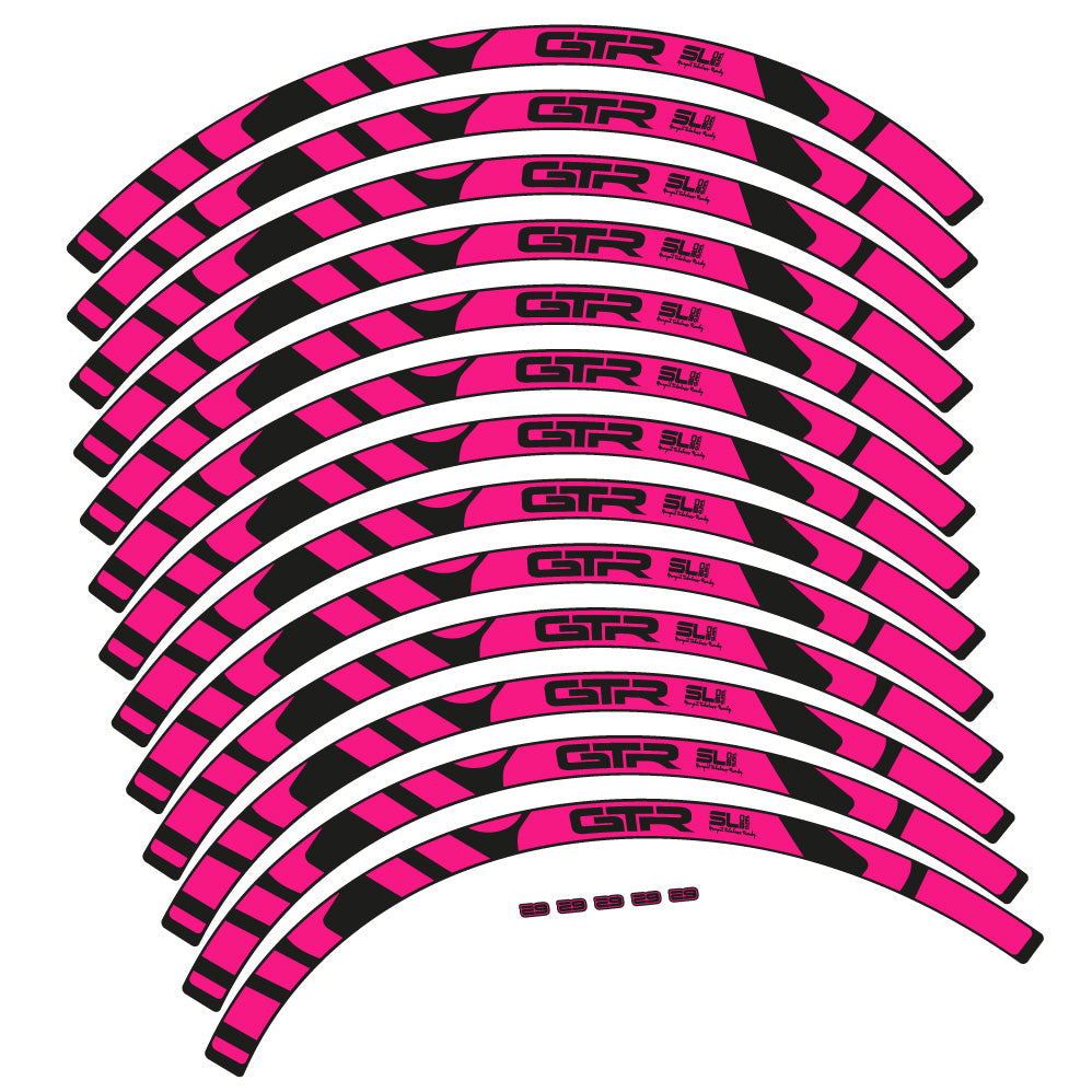 Stickers Gurpil GTR Tubeless Ready SL20 Boost compatibles Autocollants roues VTT 29"