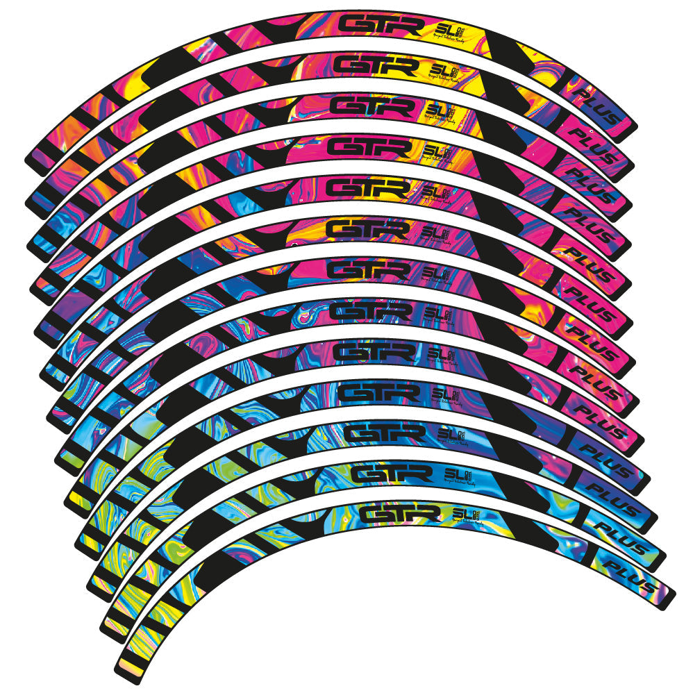 Stickers Gurpil GTR Tubeless Ready SL35 Boost compatibles Autocollants roues VTT 29"
