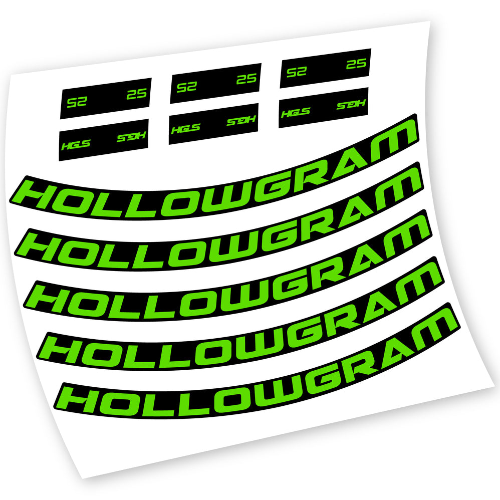 Stickers Hollowgram 25 compatibles Autocollants roues VTT