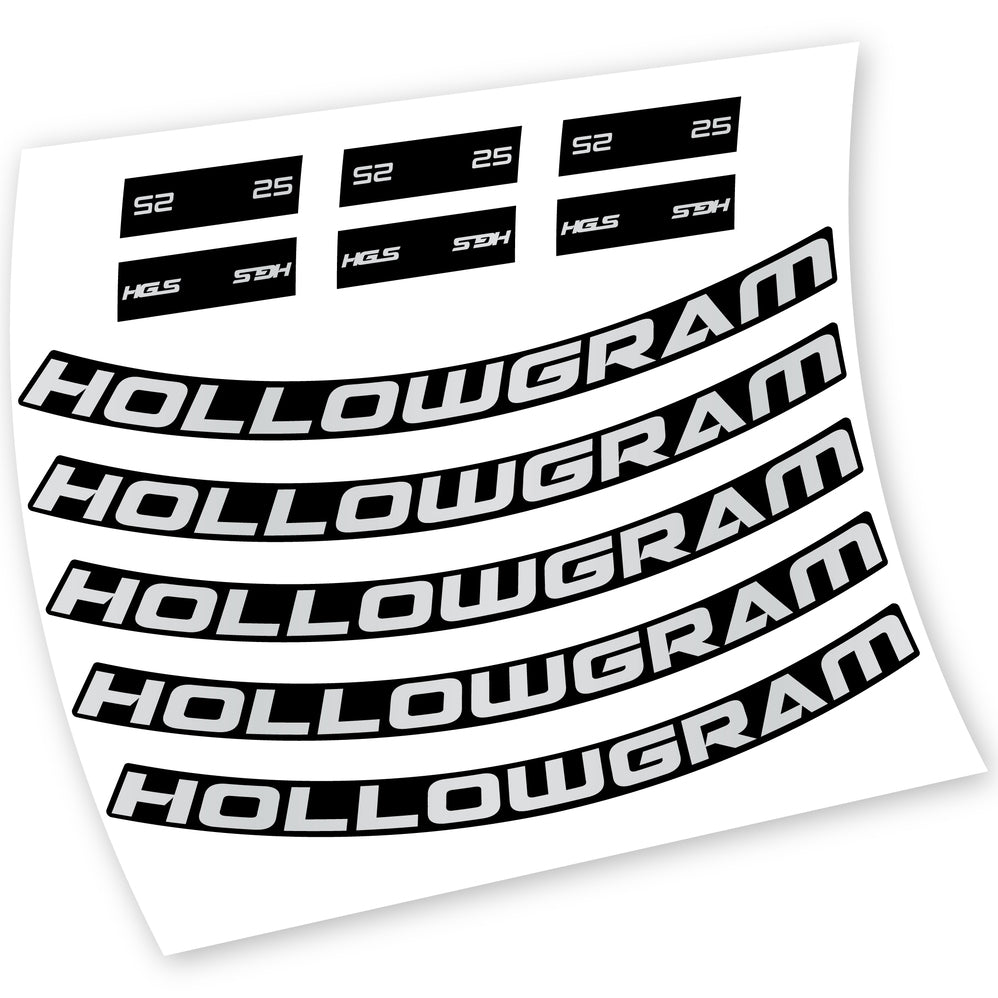 Stickers Hollowgram 25 compatibles Autocollants roues VTT