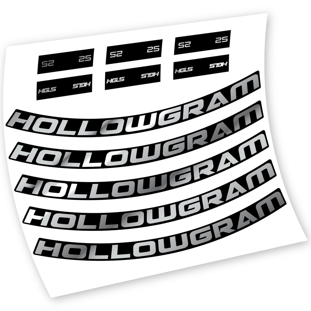 Stickers Hollowgram 25 compatibles Autocollants roues VTT