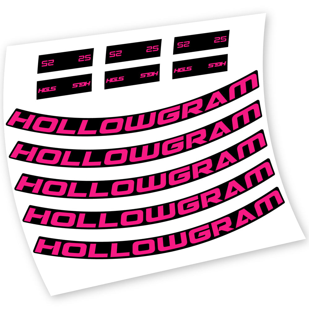 Stickers Hollowgram 25 compatibles Autocollants roues VTT