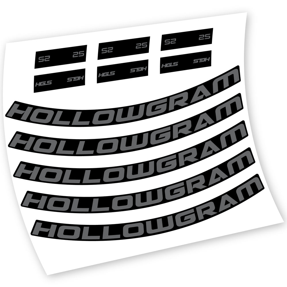 Stickers Hollowgram 25 compatibles Autocollants roues VTT