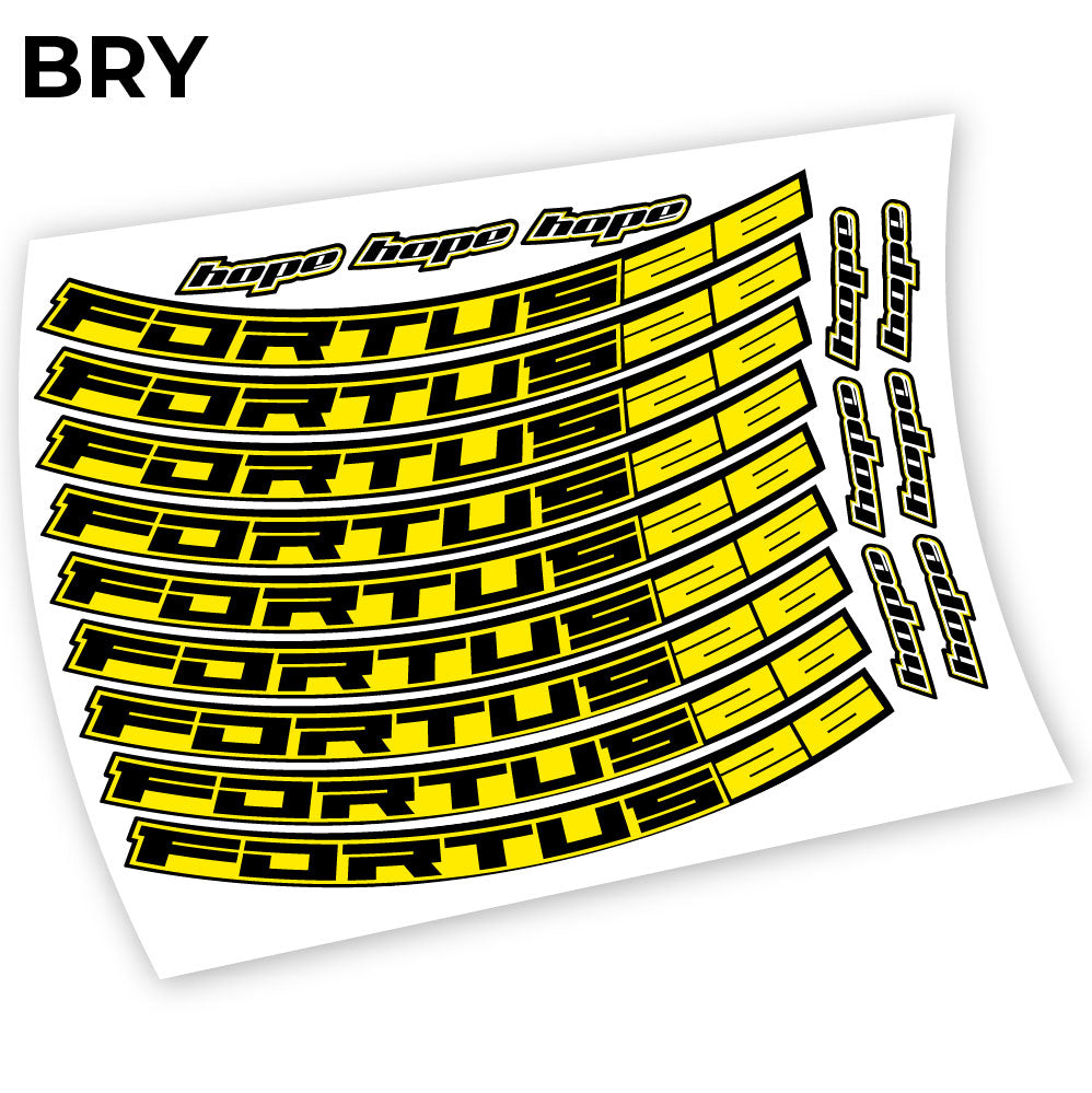 Stickers Hope Fortus 26 compatibles Autocollants roues 26"