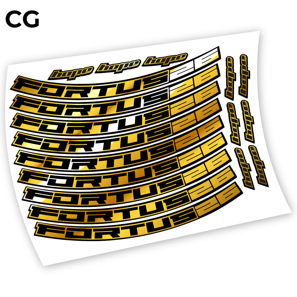 Stickers Hope Fortus 26 compatibles Autocollants roues 26"