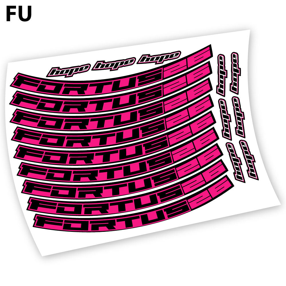 Stickers Hope Fortus 26 compatibles Autocollants roues 26"