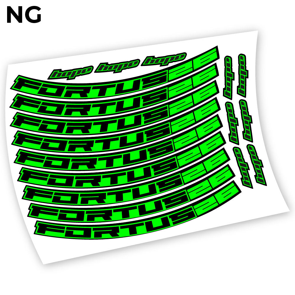 Stickers Hope Fortus 26 compatibles Autocollants roues 26"