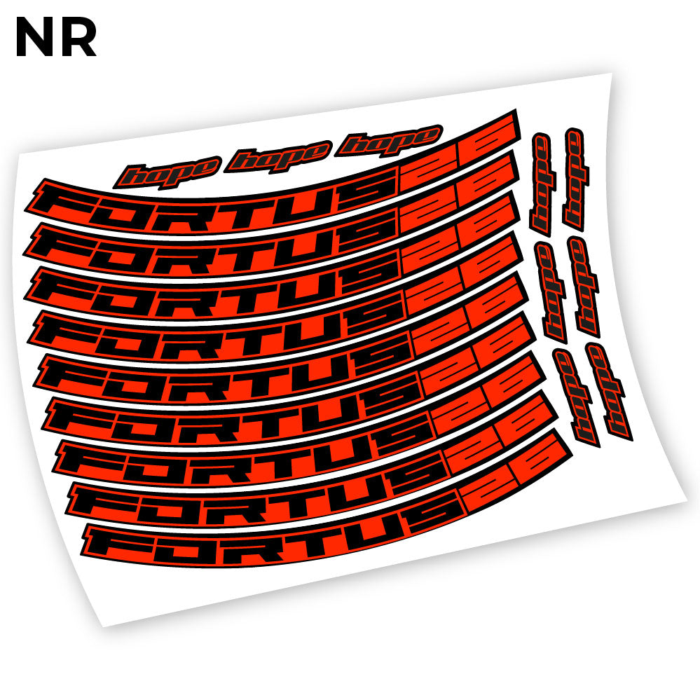 Stickers Hope Fortus 26 compatibles Autocollants roues 26"