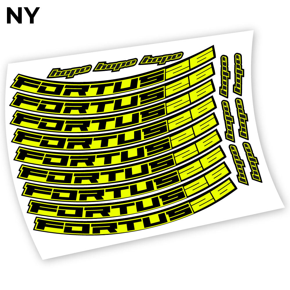 Stickers Hope Fortus 26 compatibles Autocollants roues 26"