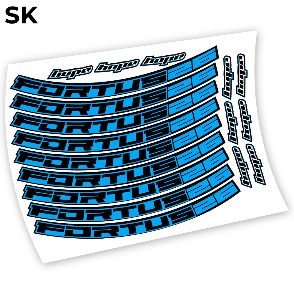 Stickers Hope Fortus 26 compatibles Autocollants roues 26"