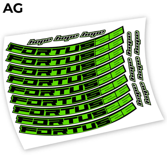 Stickers Hope Fortus 26 compatibles Autocollants roues 26"