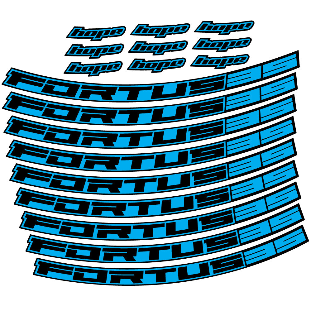 Stickers Hope Fortus 35 compatibles Autocollants roues