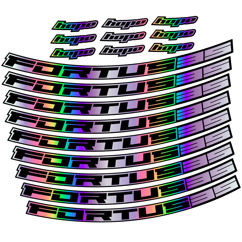 Stickers Hope Fortus 35 compatibles Autocollants roues