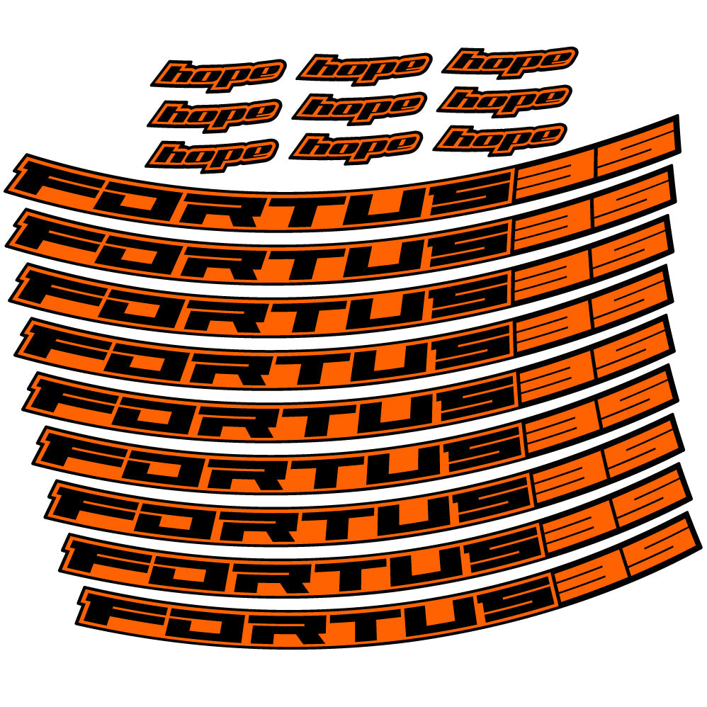 Stickers Hope Fortus 35 compatibles Autocollants roues