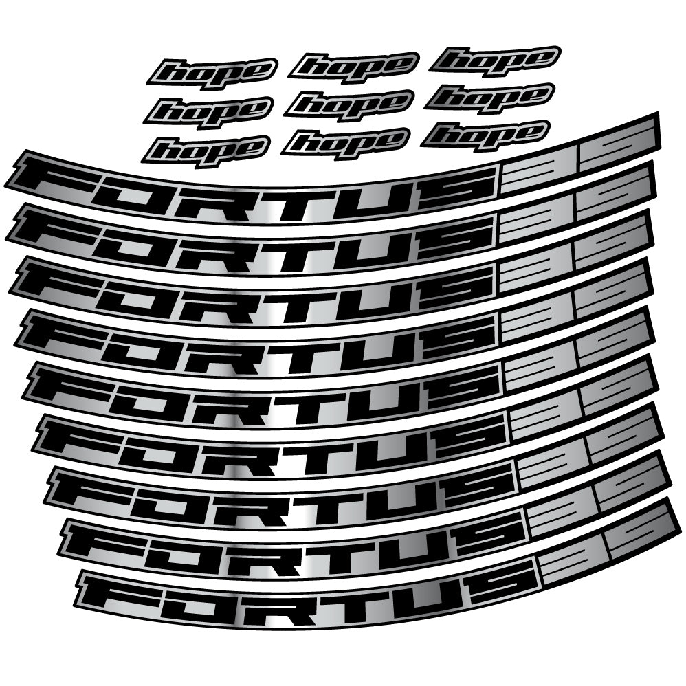 Stickers Hope Fortus 35 compatibles Autocollants roues