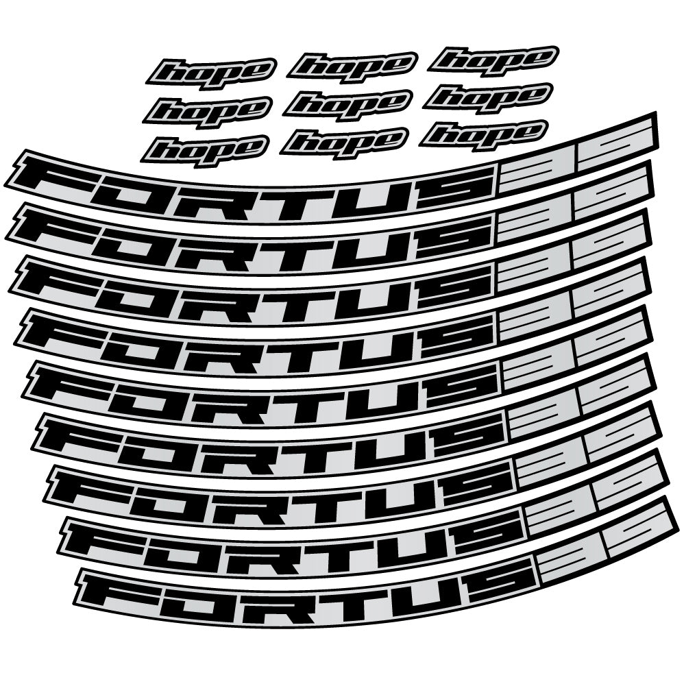 Stickers Hope Fortus 35 compatibles Autocollants roues