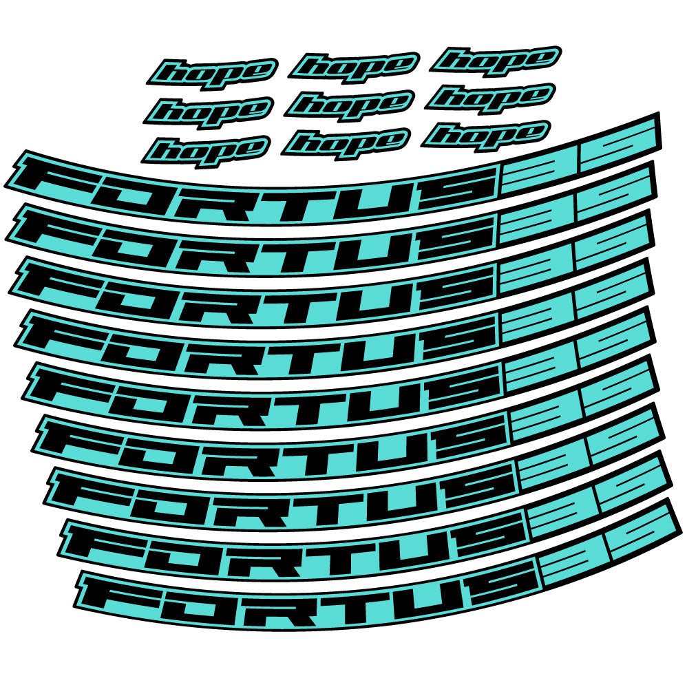 Stickers Hope Fortus 35 compatibles Autocollants roues