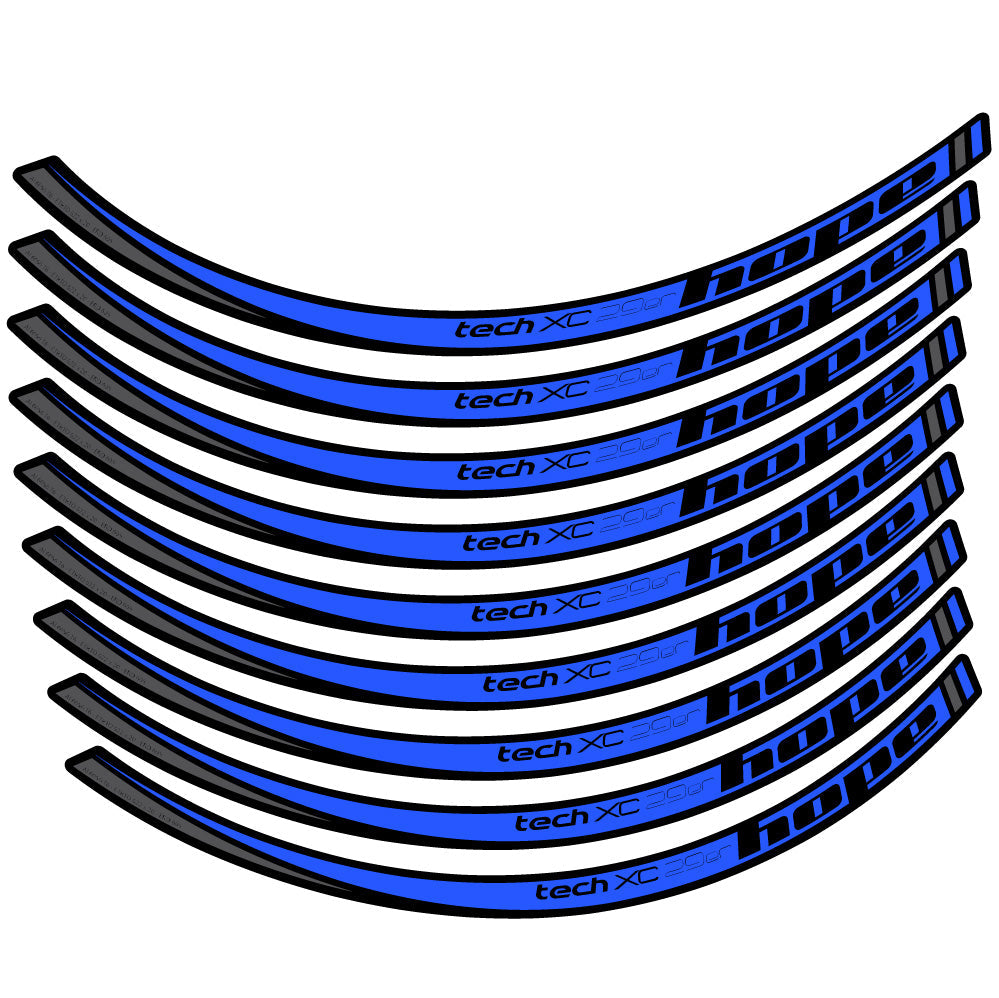 Stickers Hope Tech XC compatibles - Autocollants roue vélo VTT