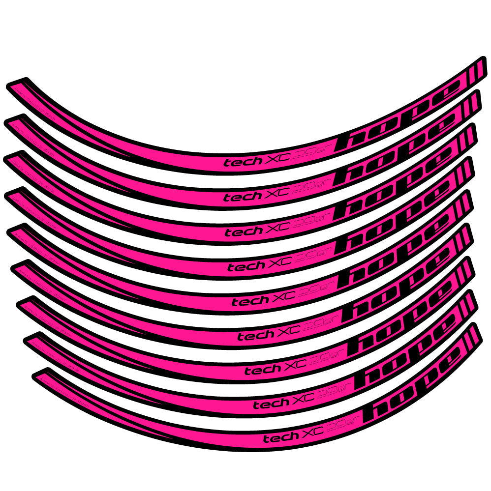 Stickers Hope Tech XC compatibles Autocollants roues VTT 29"