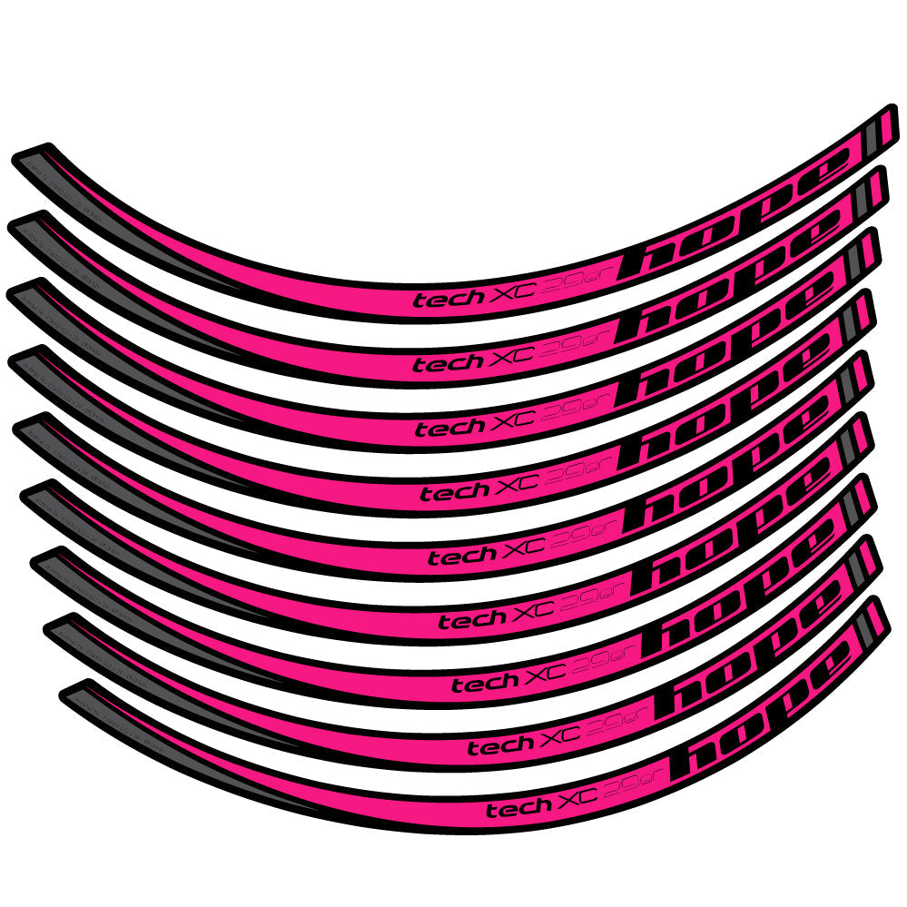 Stickers Hope Tech XC compatibles Autocollants roues VTT 29"