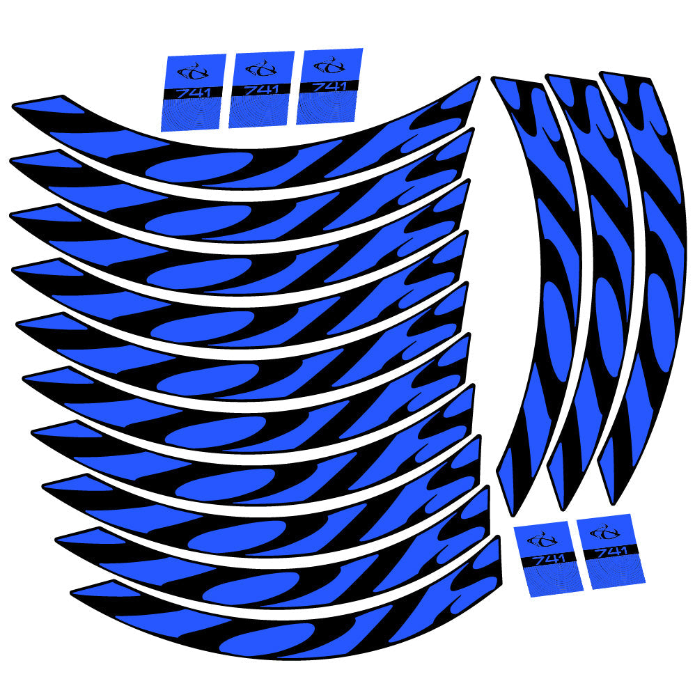 Stickers Ibis 741 2018 compatibles Autocollants roues VTT 29"