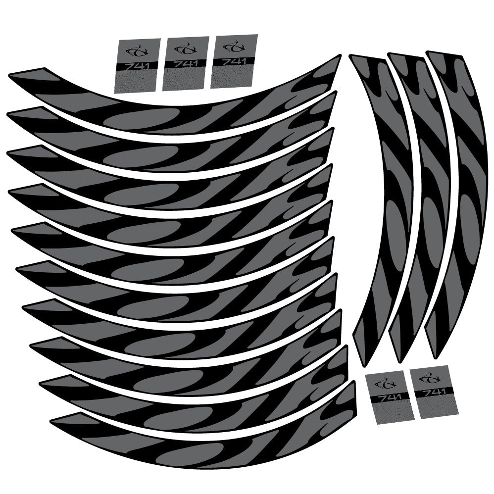 Stickers Ibis 741 2018 compatibles Autocollants roues VTT 29"