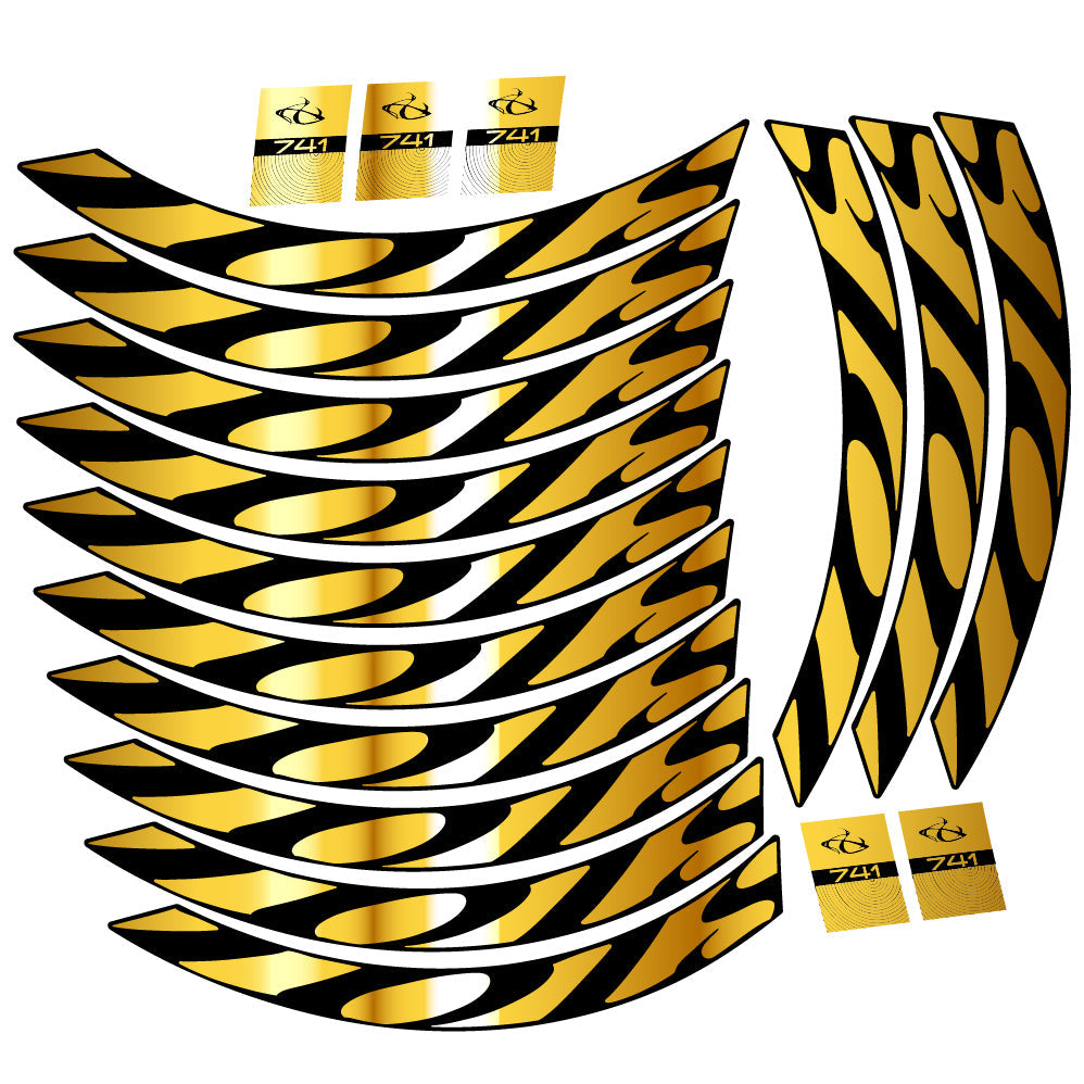 Stickers Ibis 741 2018 compatibles Autocollants roues VTT 29"